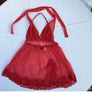 Red sexy lingerie Fredericks S